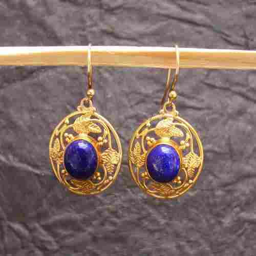 Handsome Gold Plated Earrings