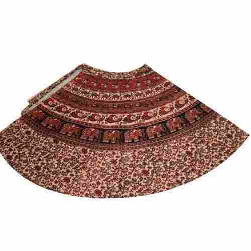 Rajasthani Print Cotton Skirt