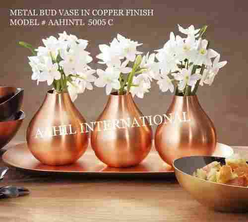 Bud Vase Copper Finish