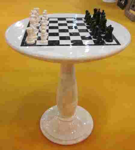Bone Table With Chess