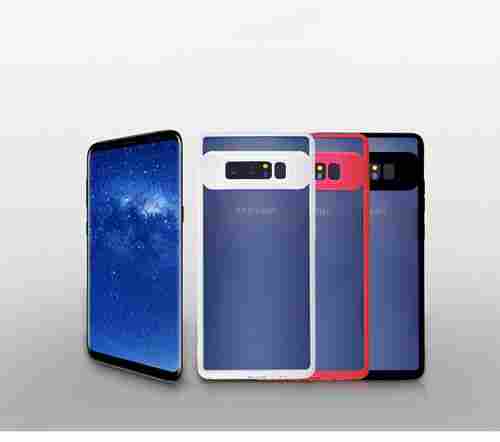 Auto Focus Hybrid TPU Clear Back Cover For Note 8