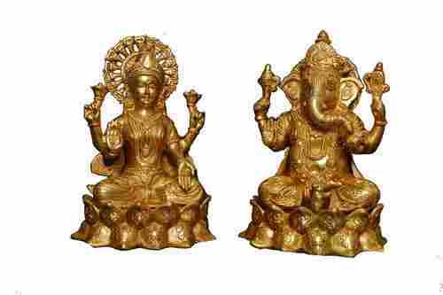 Brass Metallic God Goddess Statues