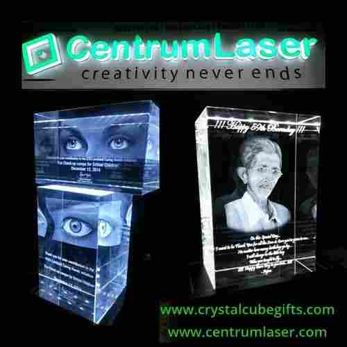 Attractive 3D Crystal Mementos