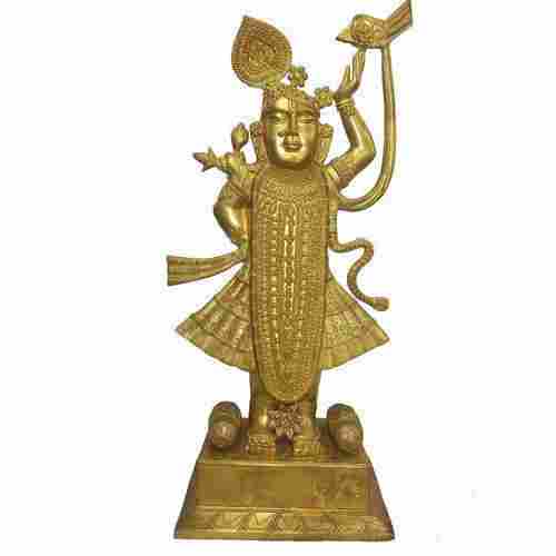 Brass Shreenath Statue