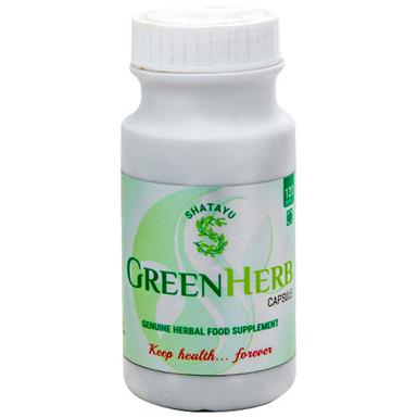 Green Herb Capsules Age Group: Suitable For All Ages