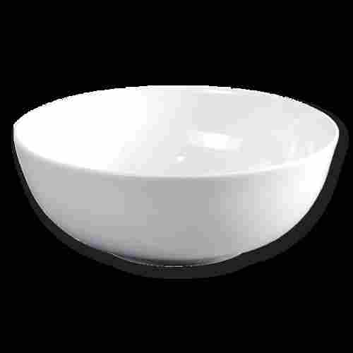 Plain White Ceramic Bowl