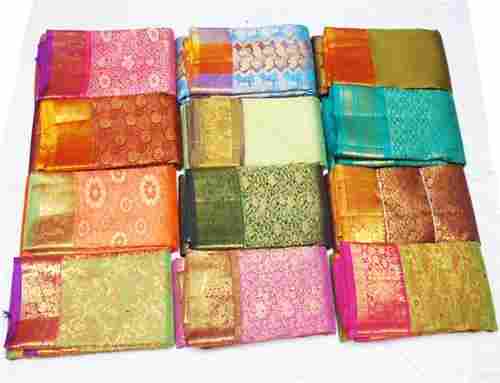 Fine Silk Fabrics Printed Saree