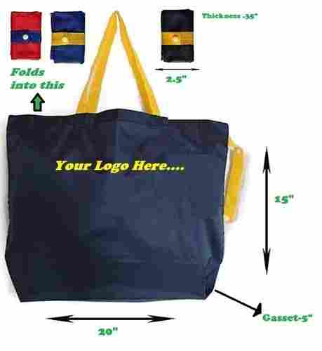 Foldable Polyester Grocery Shopping Bag