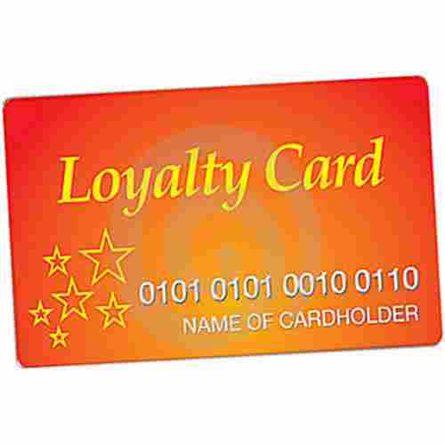 Loyalty Plastic Pvc Card