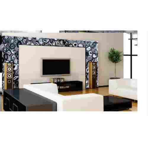 Black Agate Wall Panel For Living Room