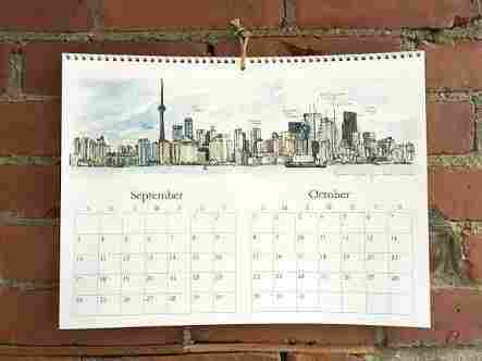 High Quality Paper Wall Calendars