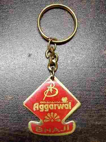 Customized Metal Keychain With Golden Color