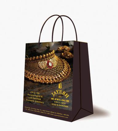 Laminated Paper Jewellery Bags