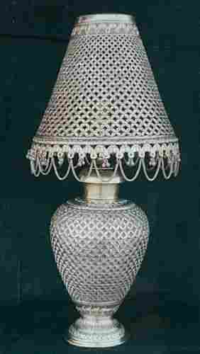 Exquisite Design Silver Lamp
