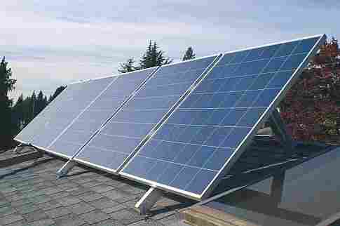 Residential Solar Cell Power Panels