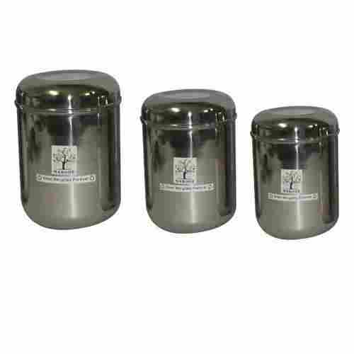 Stainless Steel Kitchen Canisters