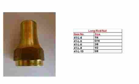 High Quality Long Rod Brass Nut