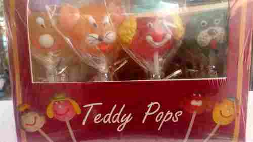 Decorated Hard Candies Teddy Pops