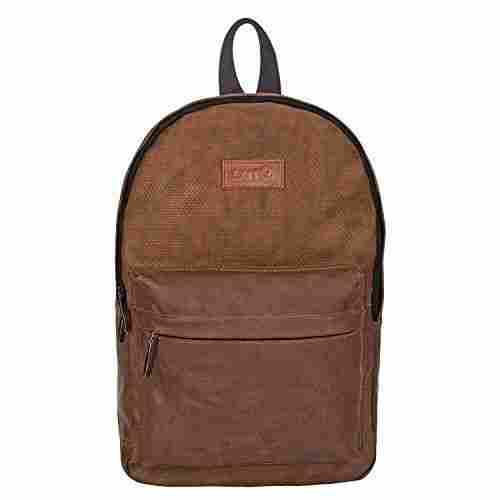 17 inch Leather Brown Laptop Backpack (Exit9)