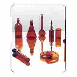 Different Sizes Amber Laboratory Glass
