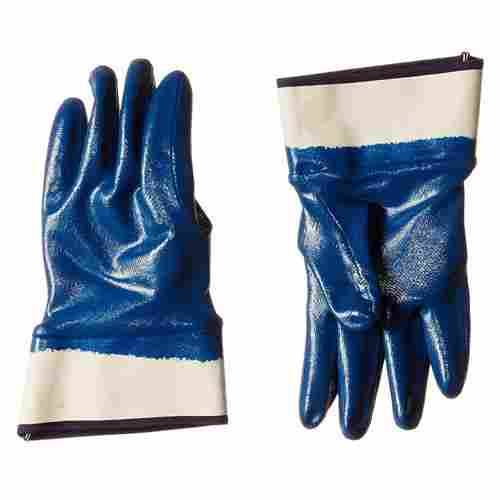 Nitrile Full Blue Coated Glove - Medium (Pack of 2 Pair)
