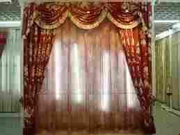 Vintage Finished Fancy Windows Curtains
