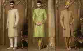 Mens Designed Wedding Sherwani
