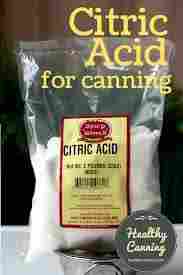 Citric Acid For Canning