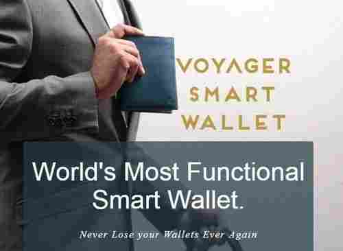 Voyager Smart Wallet With Electronic Chip