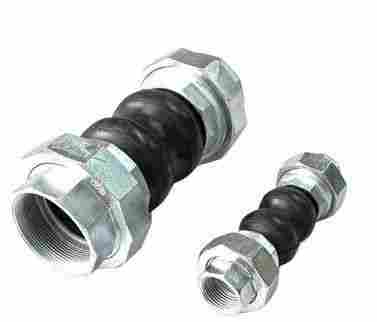 Threaded Double/Twin Sphere Rubber Joint