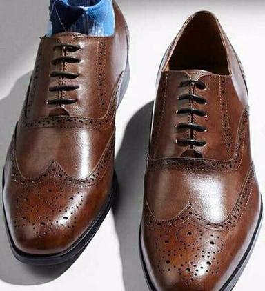 Brown Party Wear Shoes For Men