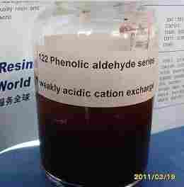 122 (Typeii) Phenolic Aldehyde Series Weak Acid Cation Exchange Resin