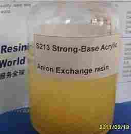 S213 Strong-Base Type (Gel) Acrylic Anion Exchange Resin