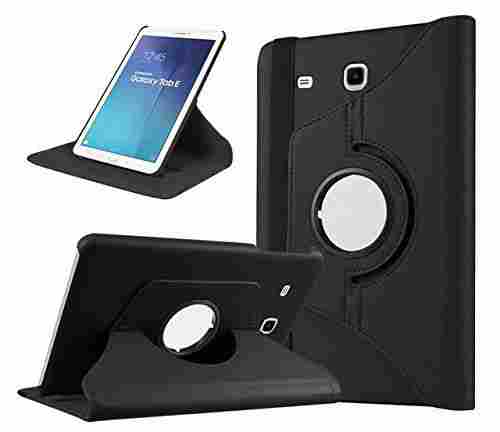 Tab E 9.6 inch SM - T560, T561,T565, T567V Tablet 360 Degree Rotating Cover Case [Samsung Galaxy]