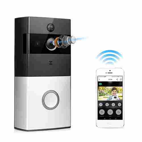 Battery Powered Wireless Door Bell Camera HD with PIR Motion Detection