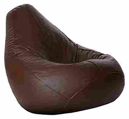 Brown Color Leather Bean Bags