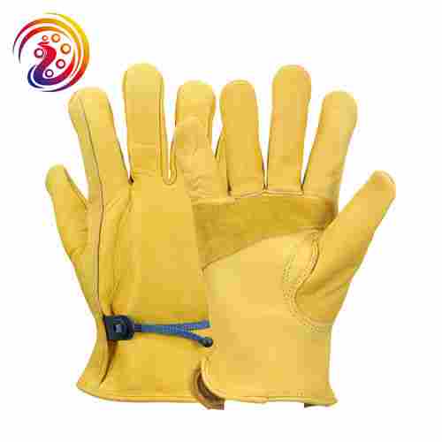 Comfortable Gardening Leather Gloves