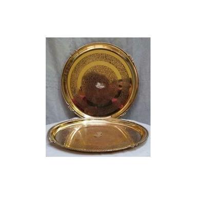 Fine Sheen Gold Plated Thali