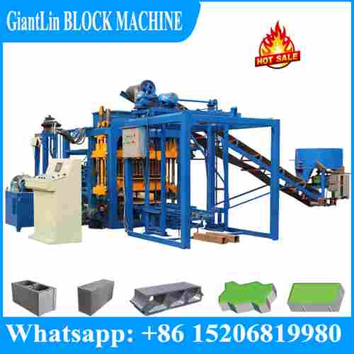 Automatic Hydraulic Cement Block Making Machine For Hollow Block