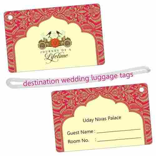 Destination Wedding Luggage Tags