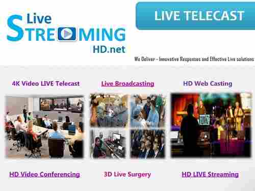 Live Streaming Video Conference Service