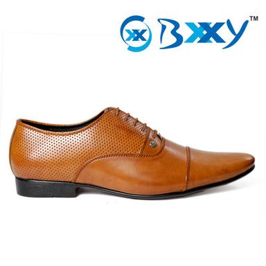 Formal Tan Colour Shoes With PU Sole