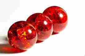 Red Round Marbles