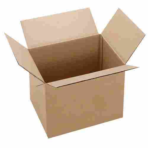 Brown Plain Corrugated Packaging Box