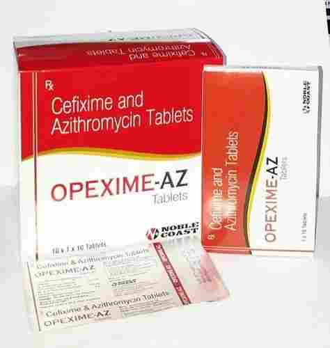 Cefixime + Azithromycin Tablets