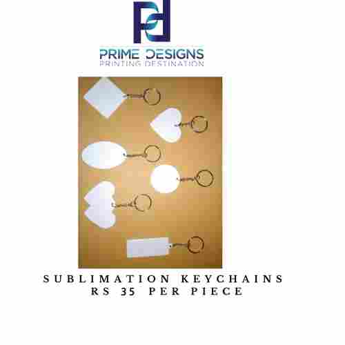Customized Sublimation Polymer Keychains