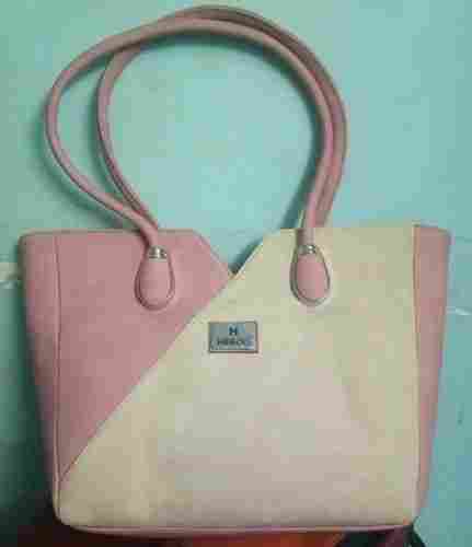 Heboo Pink And Cream Color Shoulder Bags