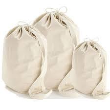 Pure Cotton Laundry Bags