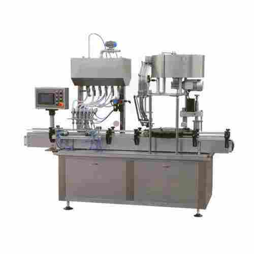 Automatic Oil Filling and Capping Machine