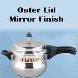 Outer Lid Mirror Finish (Dzire Model) Pressure Cooker